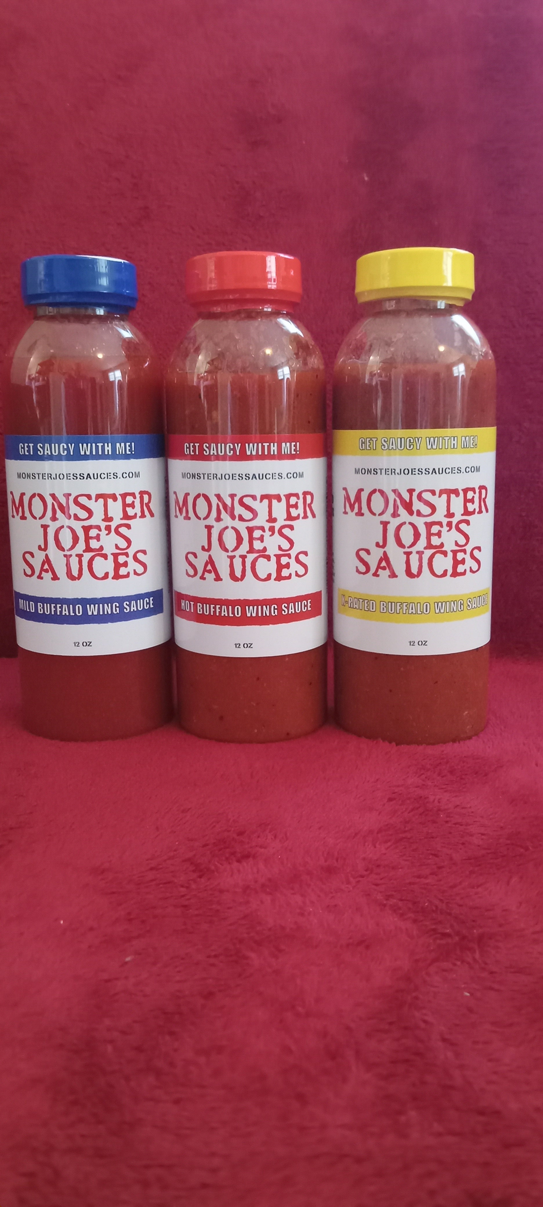 MONSTER JOE'S SAUCES BUFFALO WING PACKAGE